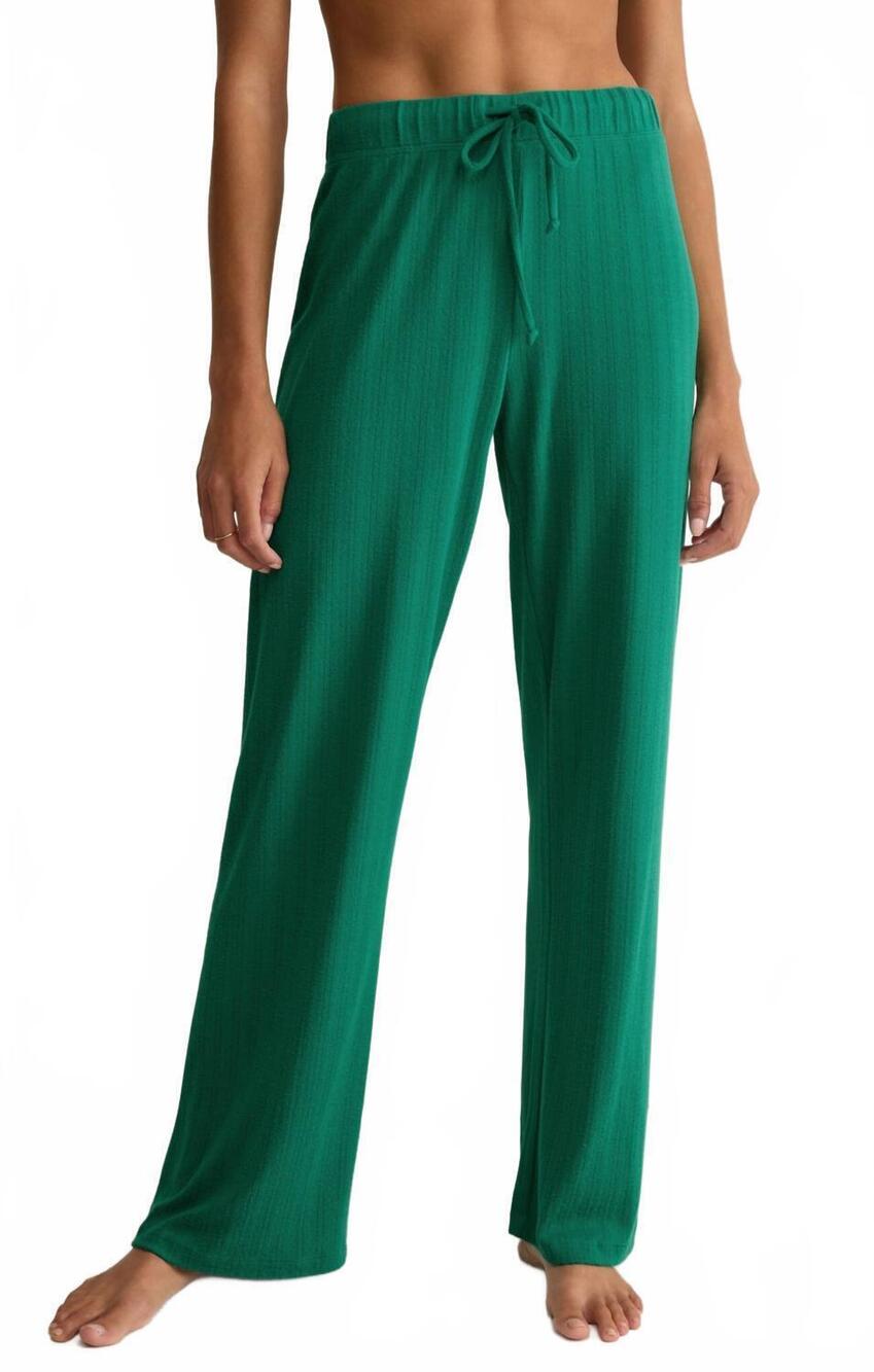 NEW Z SUPPLY downhome high rise pants in green